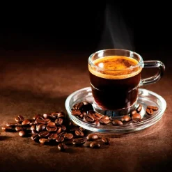 EUROART Glasbild 30 x 30 cm Espresso V