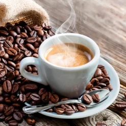 Best Glasbild 20 x 20 cm Espresso I Bilder Ohne Rahmen|Bilder Nach Themen