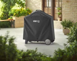 Weber Grillabdeckhaube Für Q-2000/3000 m. Rollwagen