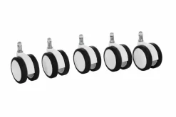 TopStar Hartbodenrollen 5er Set