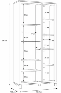 FORTE Highboard Farida