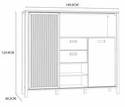 FORTE Highboard Jytana