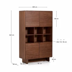 Kave Home Kommoden|Kommoden|Highboard Norlen