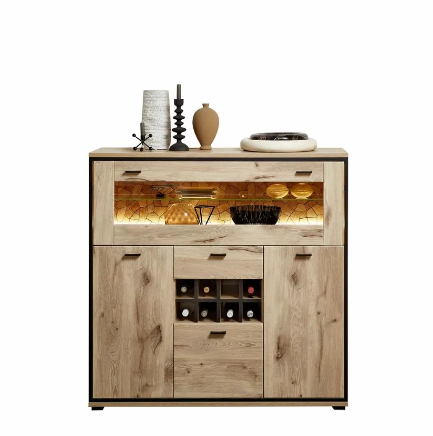 Wohnconcept Kommoden|Kommoden|Highboard Ruben