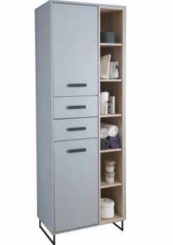 Badschränke|Hochschrank Tunis