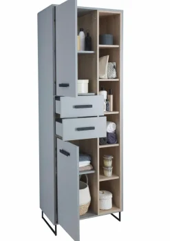 Badschränke|Hochschrank Tunis