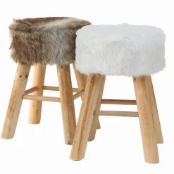 BOLTZE Hocker & Poufs|Hocker Woody 30 x 30 cm