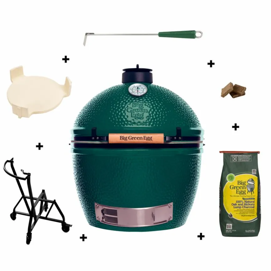 Big Green Egg Holzkohlegrills|Holzkohlegrill Set XLarge