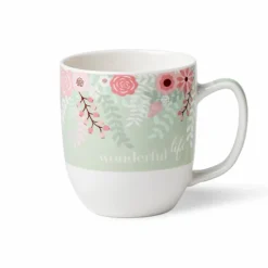 Online Kaffeebecher Blüten 355 ml Kaffee & Tee