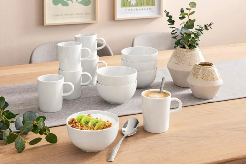 Thomas Kaffee & Tee|Kaffeebecher Cucina Bianca 6tlg.