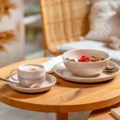 Hot Kaffeetasse Perlemor Sand 190 ml Kaffee & Tee