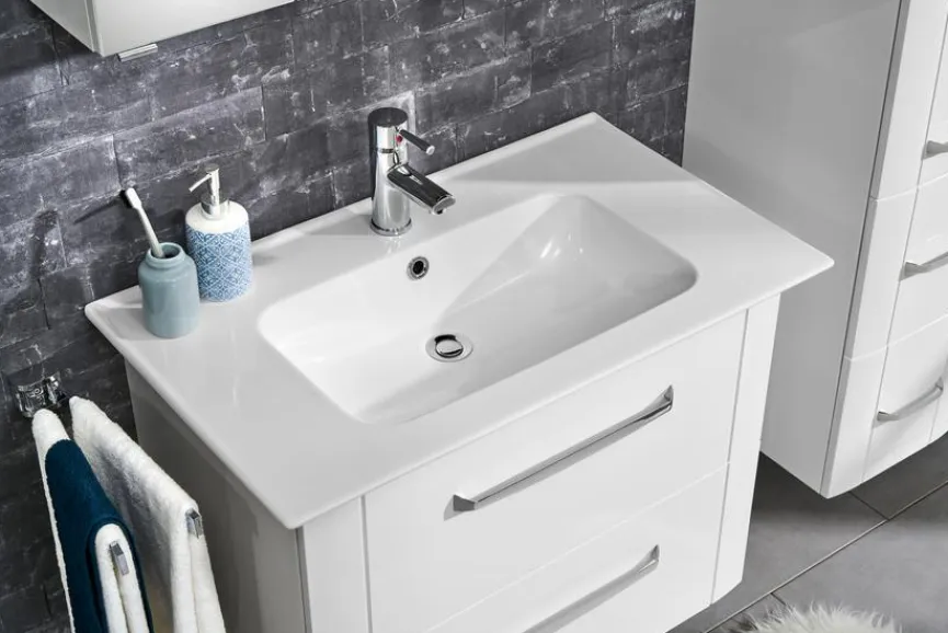 Pelipal Waschbeckenunterschränke|Keramik-Waschtisch PE 3006