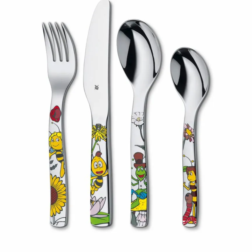 Kinder WMF Kinderbestecke|Bestecke|Kinderbesteck Biene Maja 4tlg.