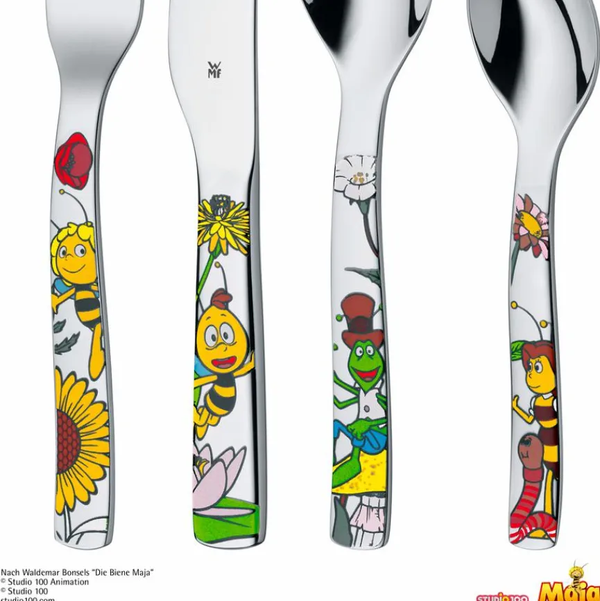 Kinder WMF Kinderbestecke|Bestecke|Kinderbesteck Biene Maja 4tlg.