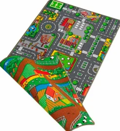 Kinder Kinderteppich City Duoplay 100 x 165 cm