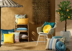 Clearance Kissen Timo Blue 50 x 50 cm Dekokissen|Dekokissen & -Bezüge