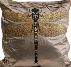KARE DESIGN Dekokissen|Dekokissen & -Bezüge|Kissen Glitter Dragonfly 40 x 40 cm