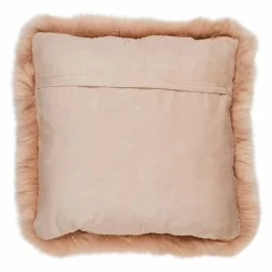 WARM & COMFY Dekokissen|Dekokissen & -Bezüge|Kissen Schaffell 40 x 40 cm