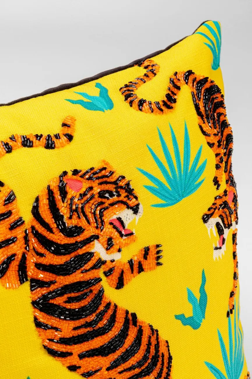 KARE DESIGN Dekokissen|Dekokissen & -Bezüge|Kissen Tiger Love 45 x 45 cm