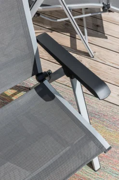MWH Loungeliegen|Balkonstühle|Klappstuhl Kedline, Alu/Textilene