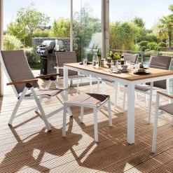 New Klappstuhl Verona, Alu/Textilene Balkonstühle|Gartenstühle