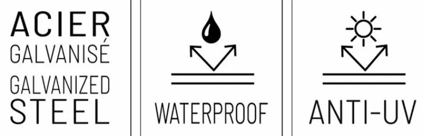 Lafuma Mobilier Klapptisch Balcony II 64 x 70 cm