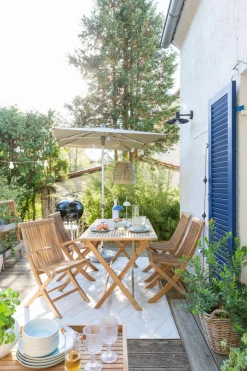 Best Klapptisch Turin 140 x 80 cm Balkontische|Gartentische