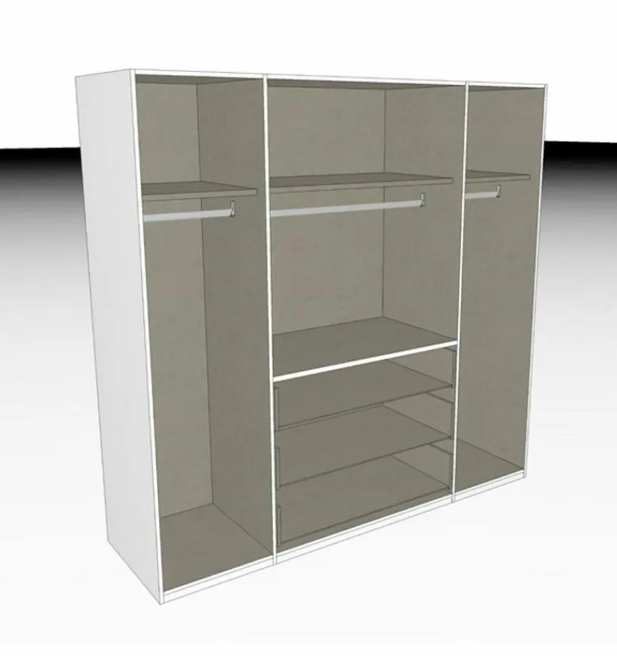rauch ORANGE Kleiderschrank Evelyn-F 201 x 197 cm