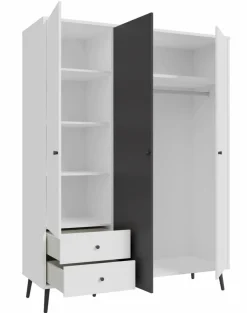 Kinder FORTE Kleiderschrank Harllson