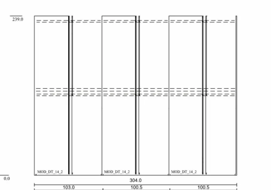 New Kleiderschrank Brugnera 304 x 239 cm Kleiderschränke
