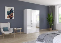 Best Kleiderschrank Homburg 136 x 197 cm Kleiderschränke