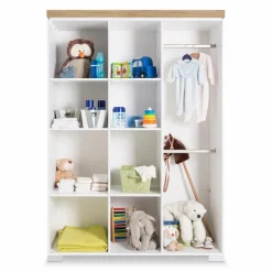 Kinder Paidi Babyzimmer Schränke & Regale|Babyzimmer Schränke & Regale|Kleiderschrank Kira, 135 x 193 cm