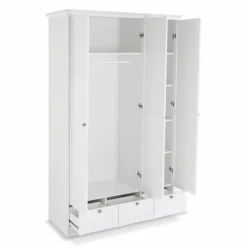 Outlet Kleiderschrank Landwood 120 x 200 cm Kinder Babyzimmer Schränke & Regale|Babyzimmer Schränke & Regale