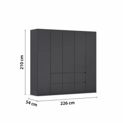 rauch ORANGE Kleiderschränke|Kleiderschrank Mainz 226 x 210 cm