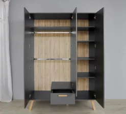 Kleiderschrank Mats 130 x 190 cm Kinder Babyzimmer Schränke & Regale|Babyzimmer Schränke & Regale