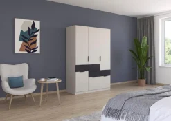 Sale Kleiderschrank Mats 136 x 197 cm Kleiderschränke