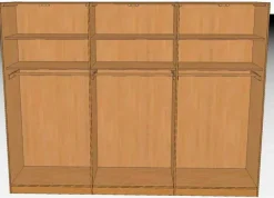 DECKER Kleiderschränke|Kleiderschrank Ranura 302 x 229 cm