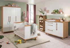 Kinder Portobello Babyzimmer Schränke & Regale|Babyzimmer Schränke & Regale|Kleiderschrank Talsi 135 x 201 cm