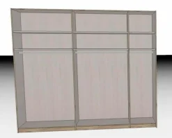 Best Kleiderschrank Treviso 250 x 217 cm Kleiderschränke