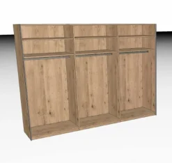 Outlet Kleiderschrank V-Alpin 302 x 226 cm Kleiderschränke
