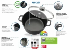 ELO Töpfe|Kochtopf Alucast 20 cm