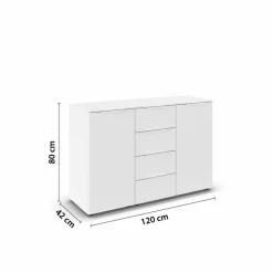 rauch BLACK Kommoden|Kommode Scale Box