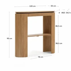 Kave Home Konsolentische|Schminktische|Konsole Licia