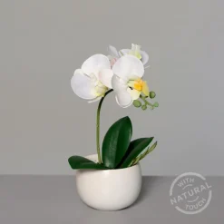 Kunstblume Orchidee 16 cm
