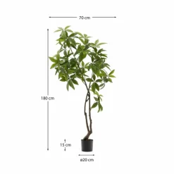 Online Kunstpflanze Pachira Grünpflanzen