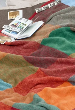 Biederlack Kuscheldecke Squares & Plains 150x200 cm