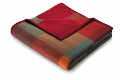 Biederlack Kuscheldecke Squares & Plains 150x200 cm