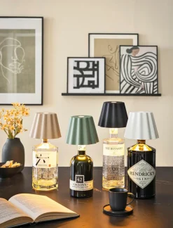 Best LED-Akku-Flaschenaufsatz Flower Außentischleuchten|Außentischleuchten