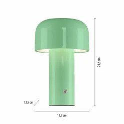 JUST LIGHT. LED-Akkutischleuchte Agnes