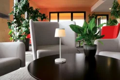 DesignLive LED-Akkutischleuchte Eva